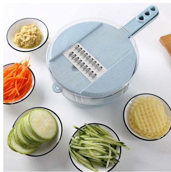 8 In 1 Mandoline Slicer with Attachments