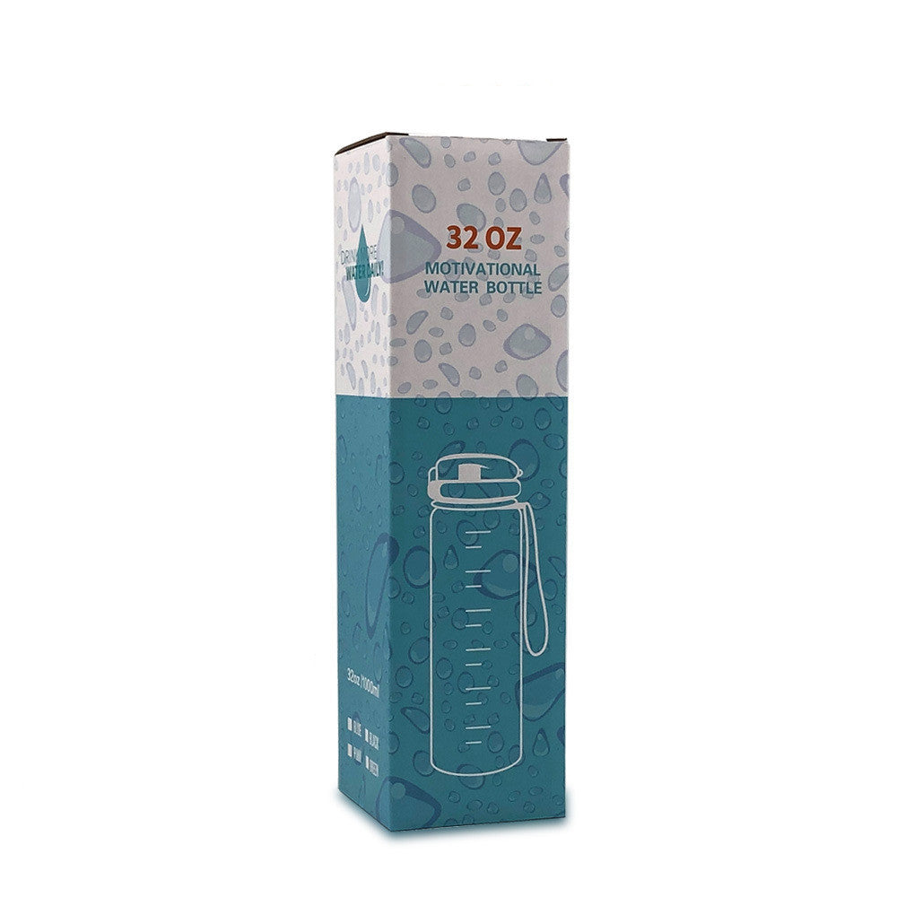 1 Liter Tritan Motivational Water Bottle