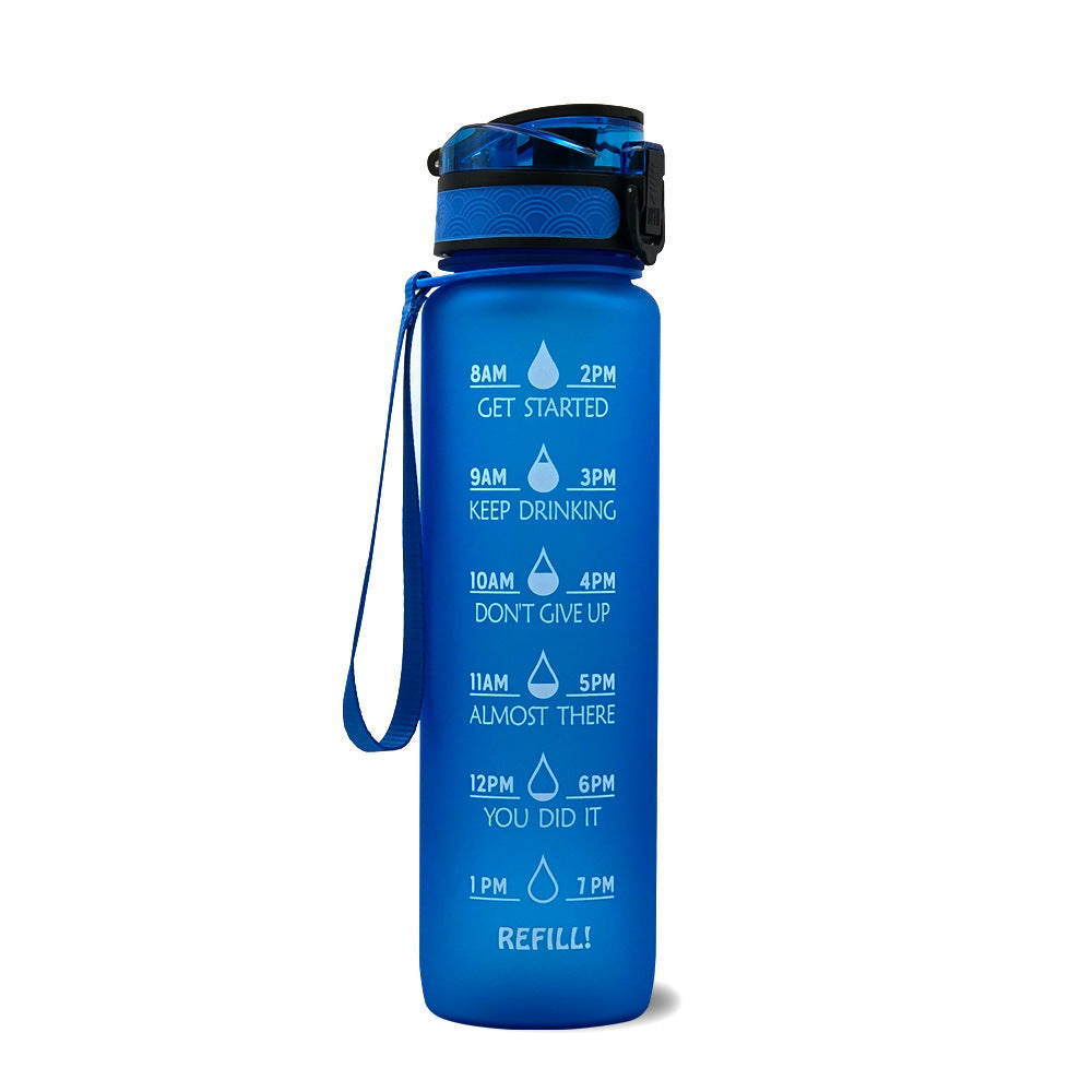 1 Liter Tritan Motivational Water Bottle