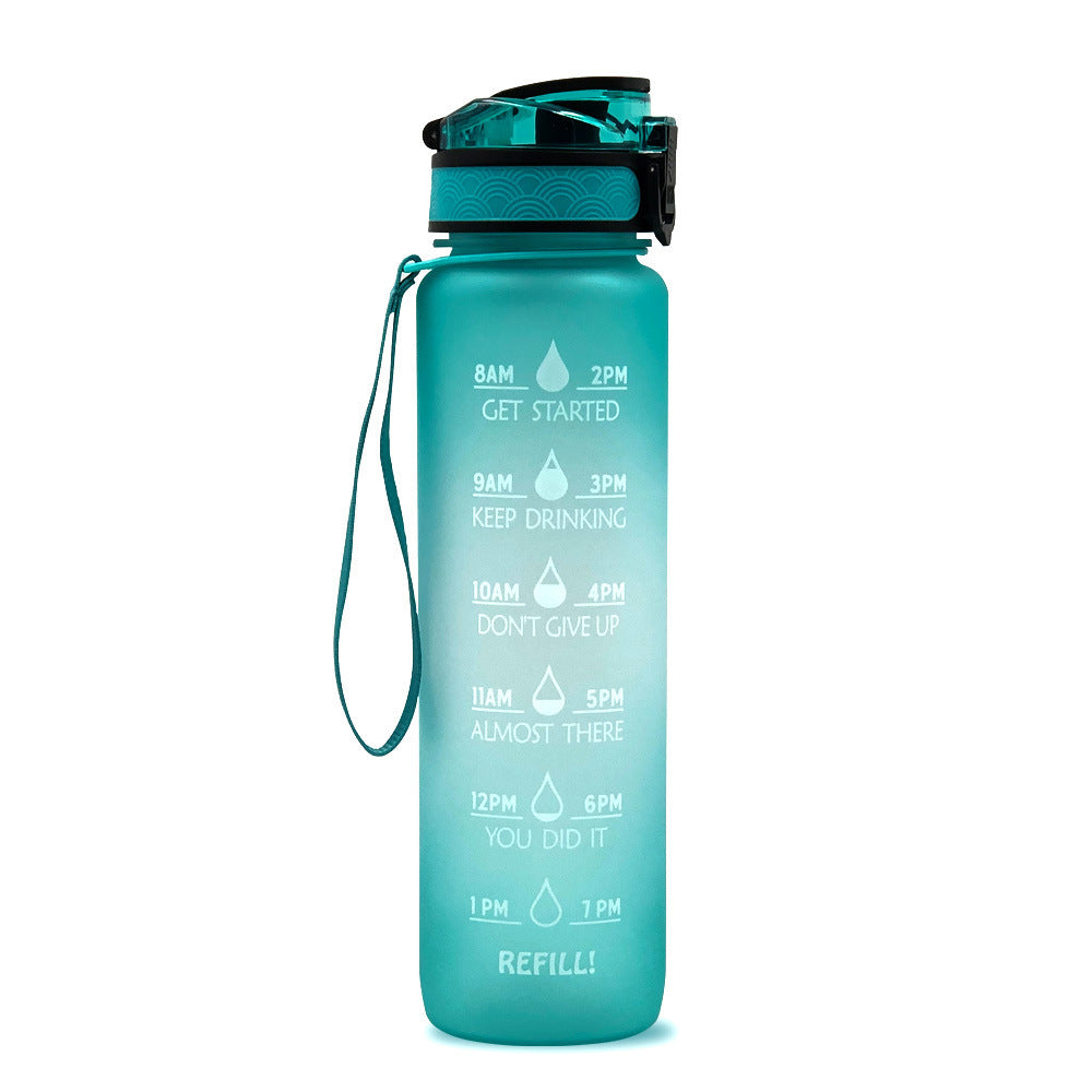 1 Liter Tritan Motivational Water Bottle