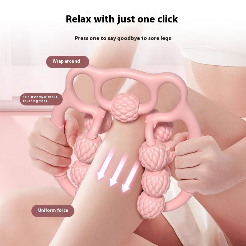 Bear Dual-Track Leg Massager: Muscle Relief & Fitness Tool