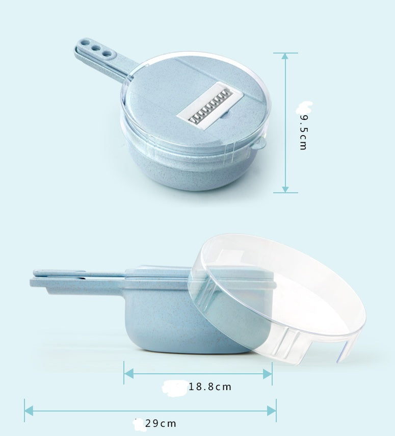8 In 1 Mandoline Slicer with Attachments