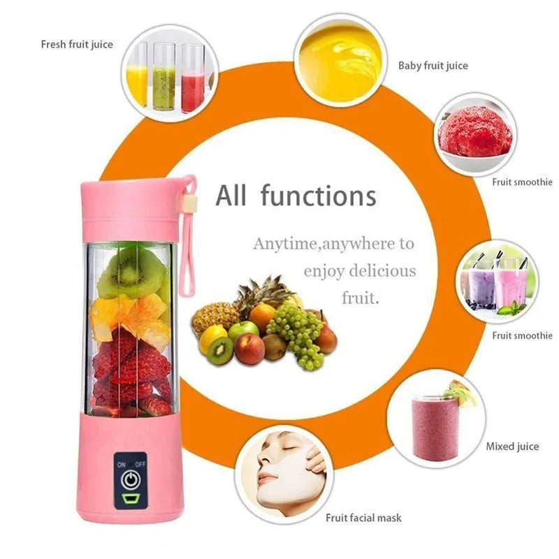 Nutrition On-The-Go Portable Electric Blender