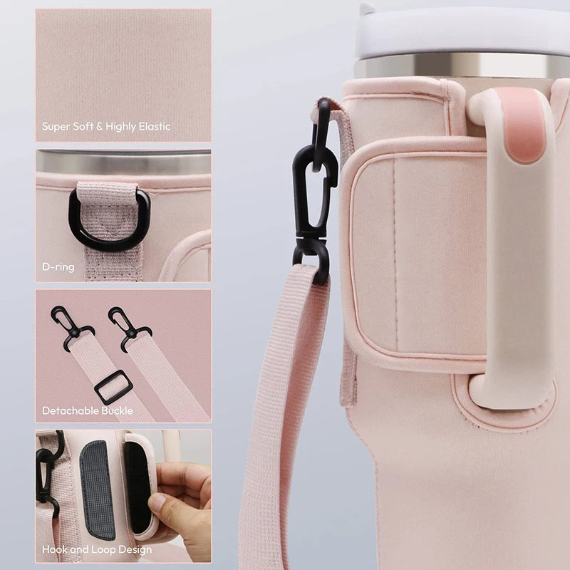 Adjustable Shoulder Strap for Stanley 40oz Tumbler Carrier Bag