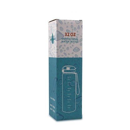 1 Liter Tritan Motivational Water Bottle